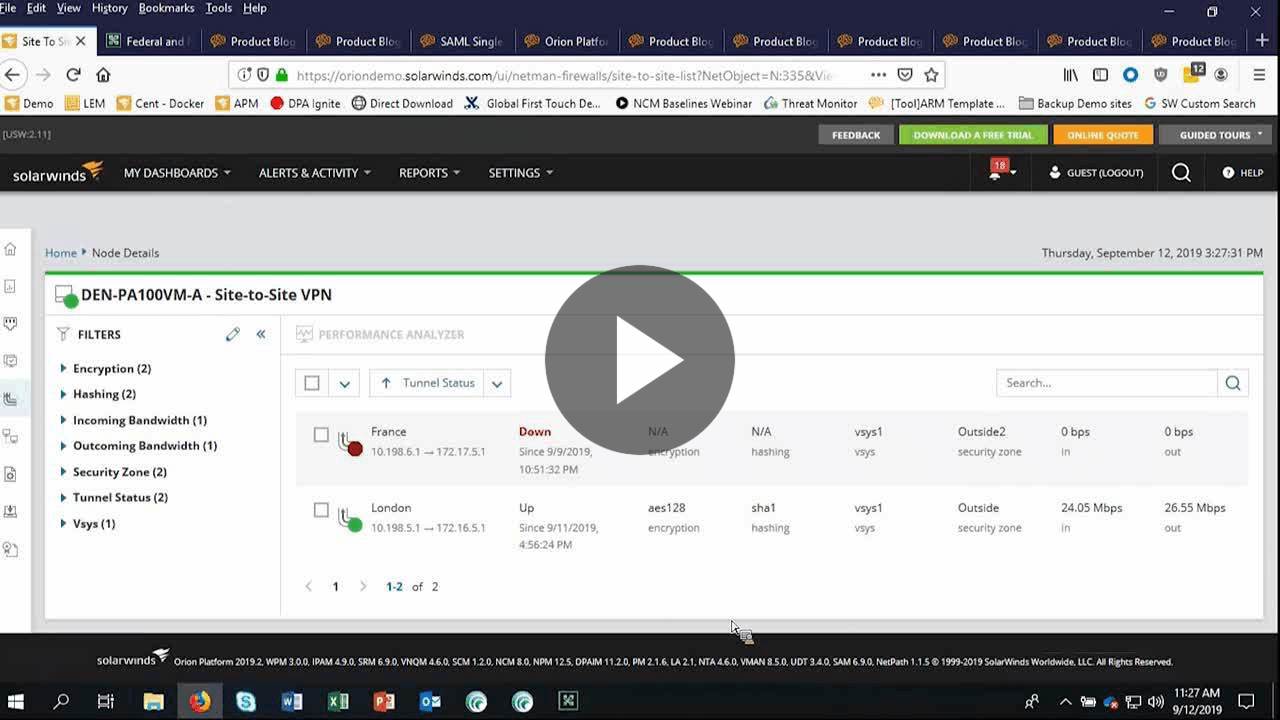 SolarWinds Government and Education Webinar: Technical Update and New Feature Demo