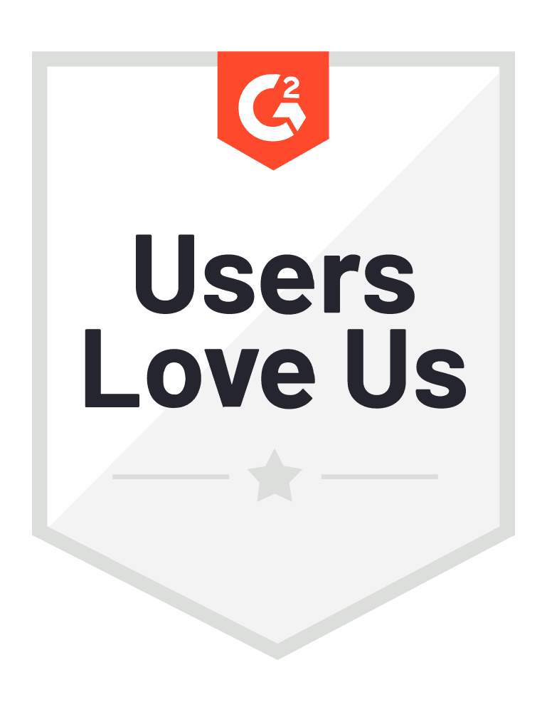 G2 Users Love Us Award