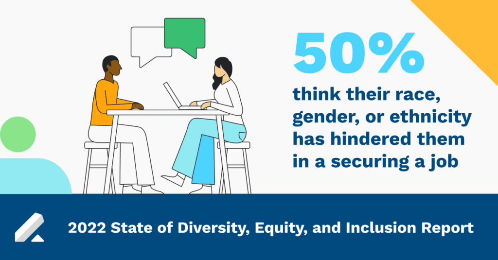 dei survey report race gender ethnicity hiring