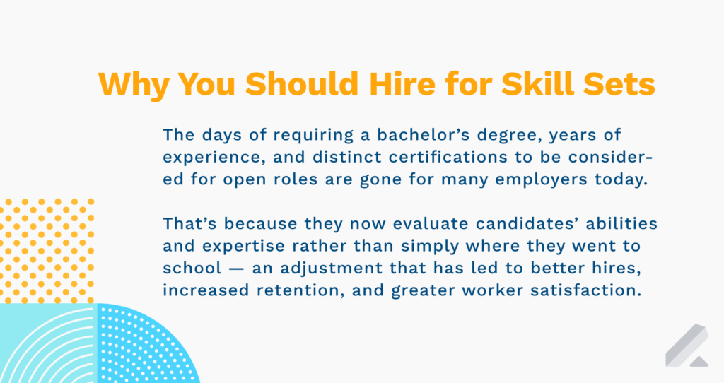 skills-based hiring